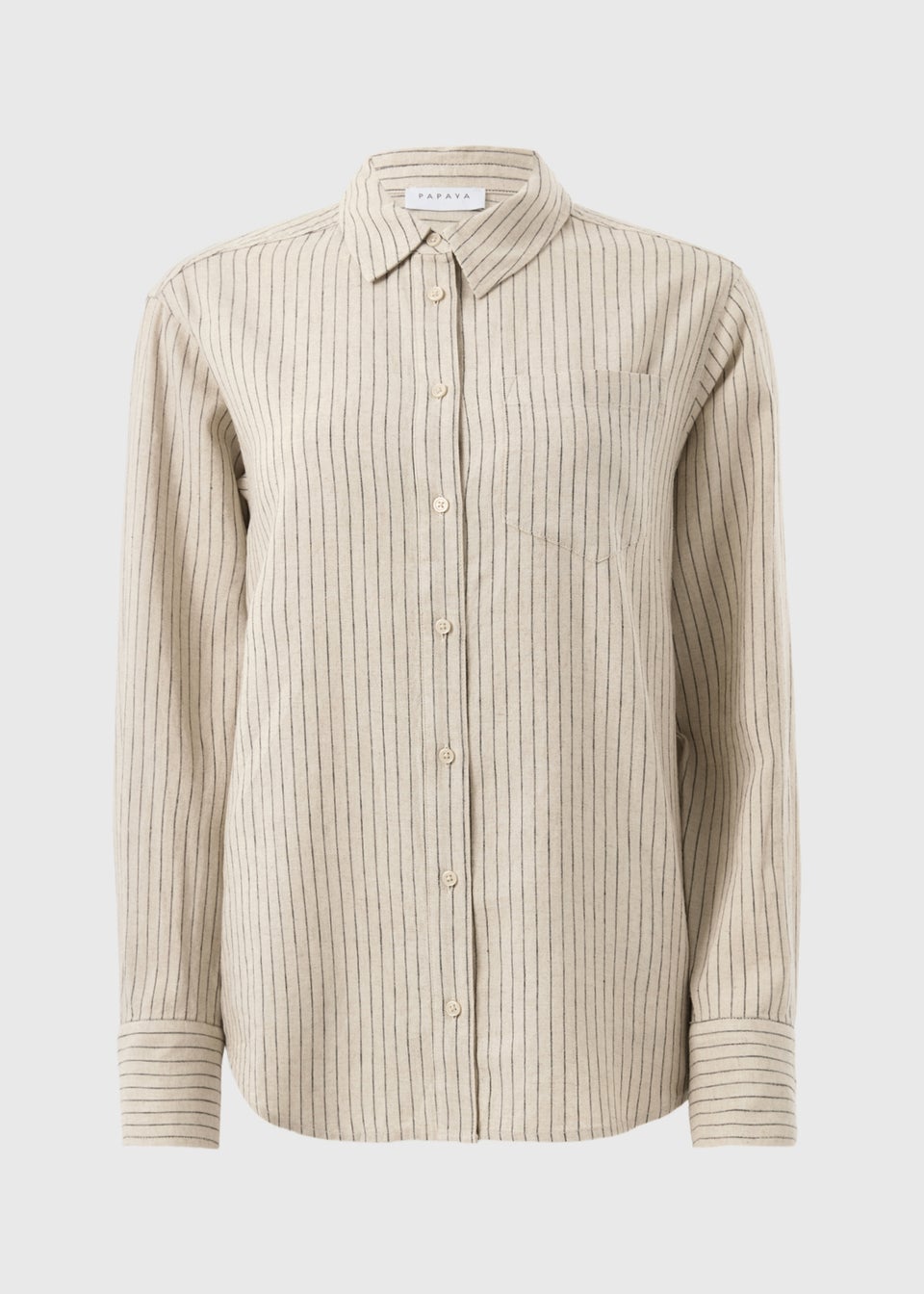 Stone Stripe Linen Rich Shirt