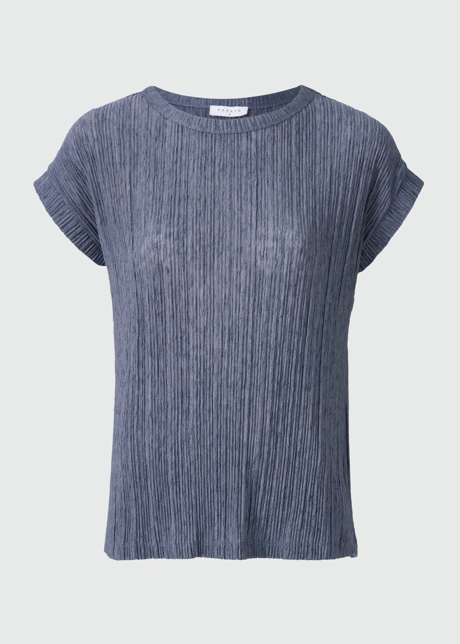 Slate Textured T-Shirt
