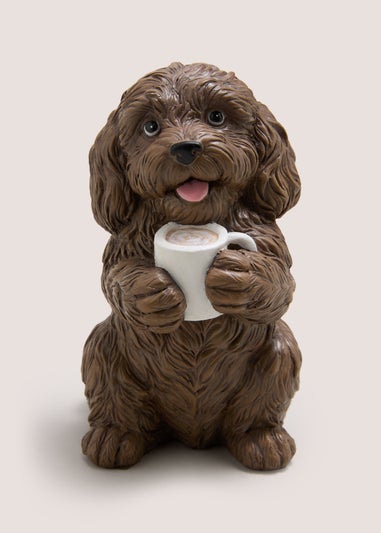 Cockapoo Puppy With Mug Ornament
