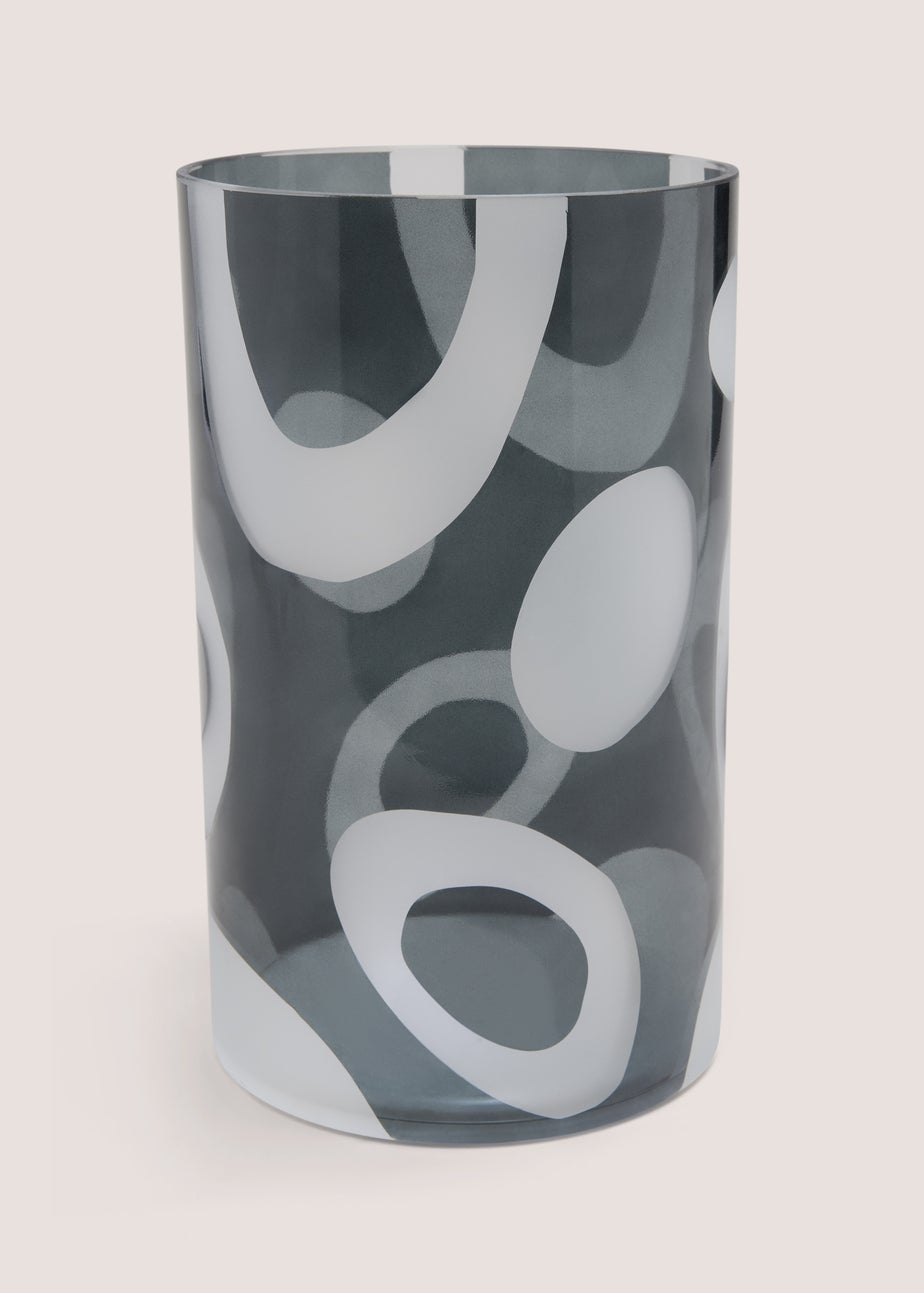 Grey Geo Large Vase