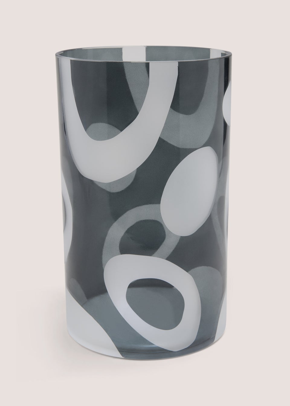 Grey Geo Large Vase