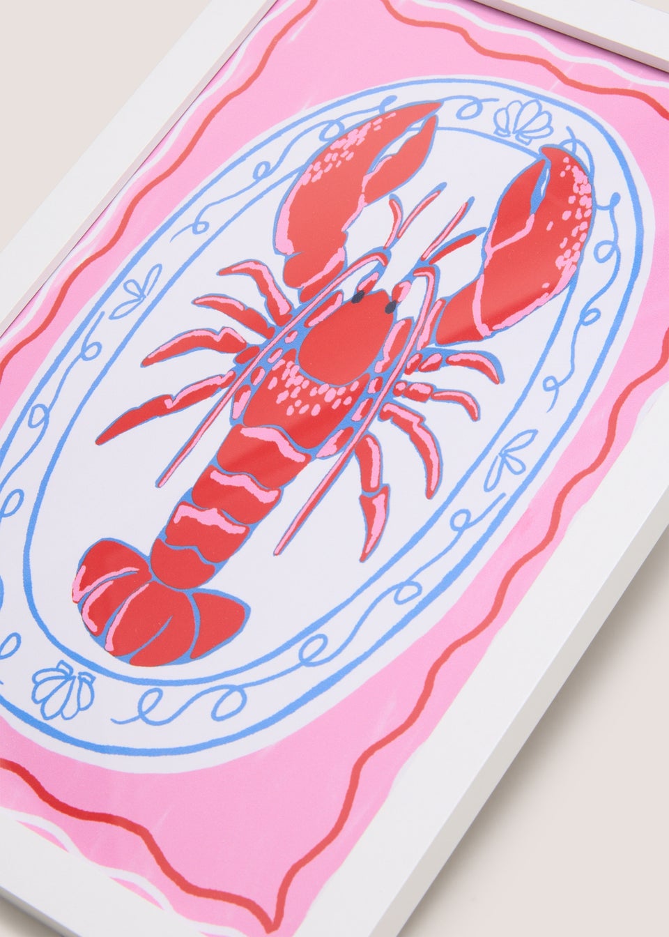 Pink Lobster Wall Art