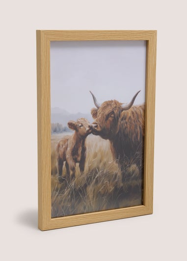 Mum & Baby Cow Wall Art