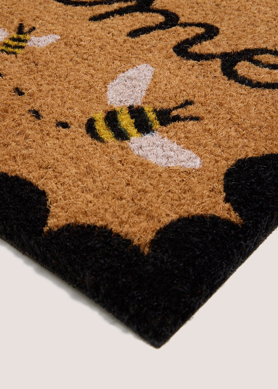 Welcome Bee Door Mat