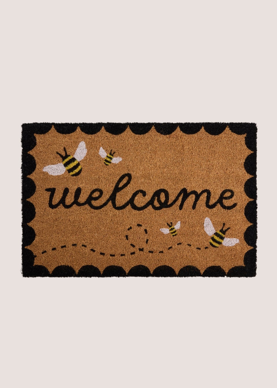 Welcome Bee Door Mat