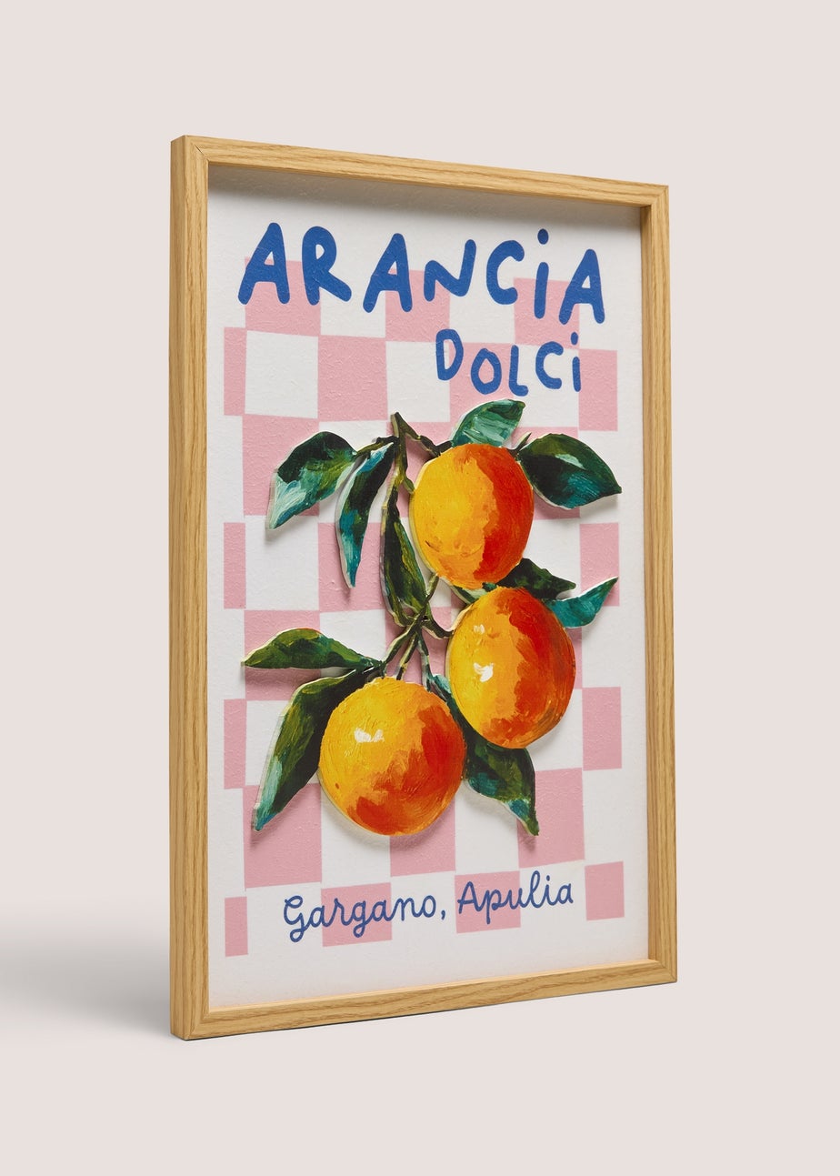 Apulia Orange Wall Art