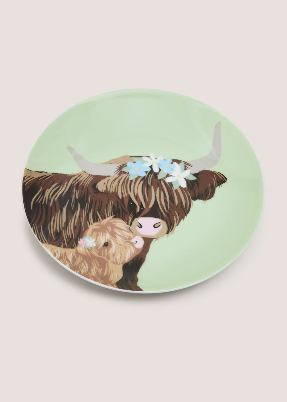 Highland Cow Side Plate