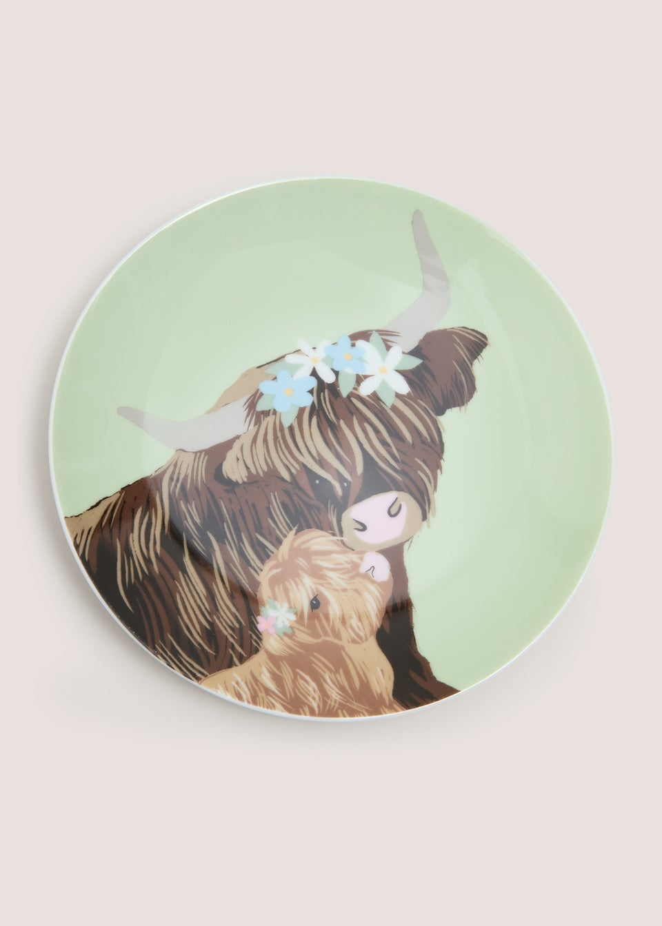 Highland Cow Side Plate