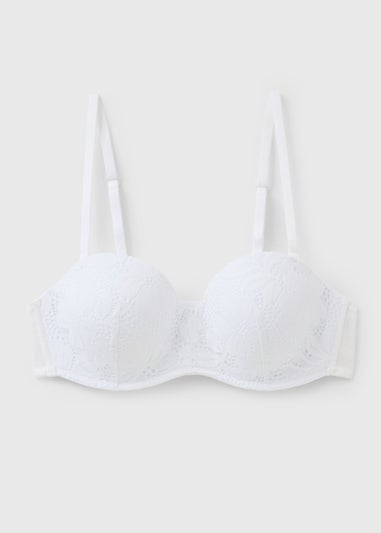 White Lace Multiway Bra