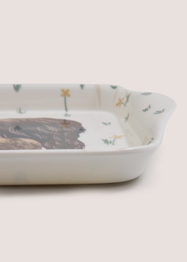 Highland Cow Tea Tray