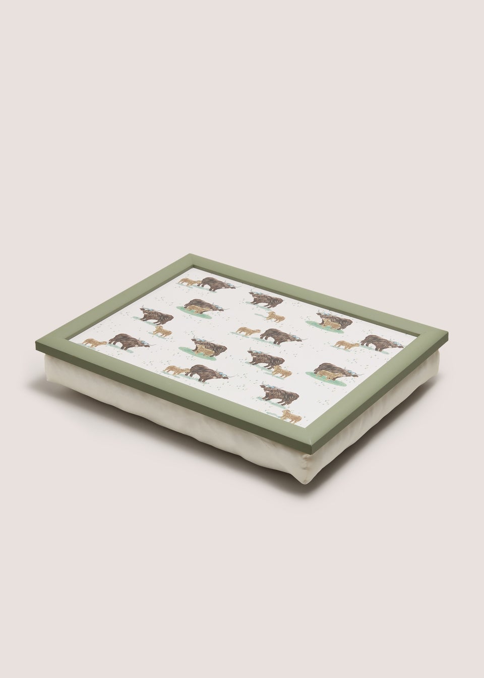 Highland Cow Lap Tray