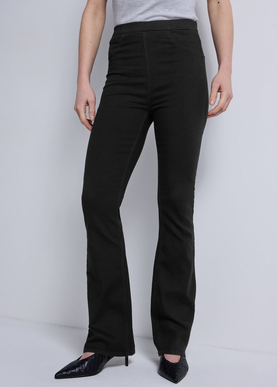 Black Flare Jeggings