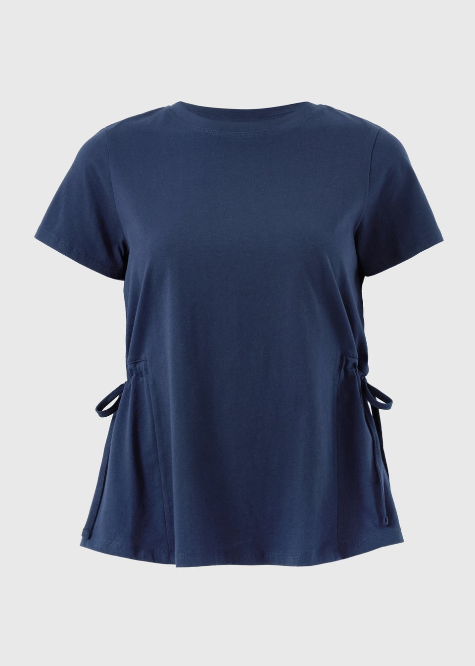 Navy Tie Side T-Shirt