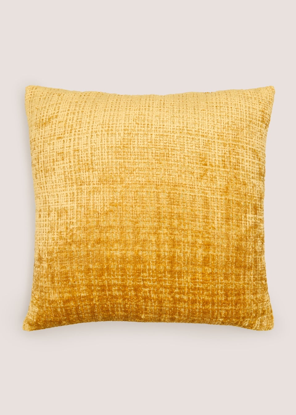 Yellow Textured Cushion