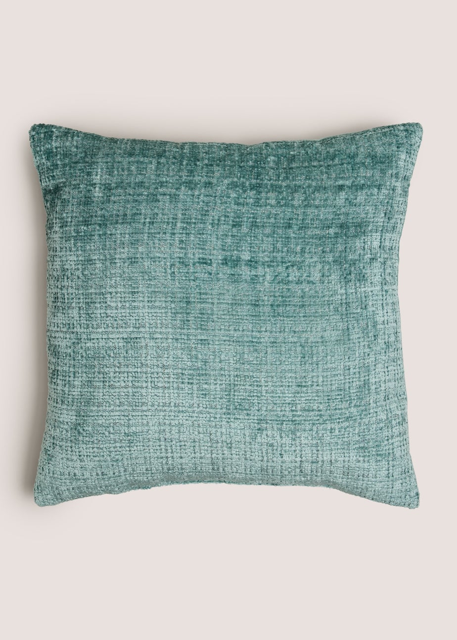 Blue Textured Cushion