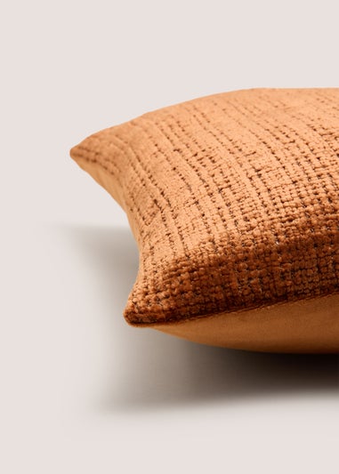 Orange Textured Cushion
