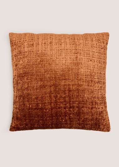 Orange Textured Cushion