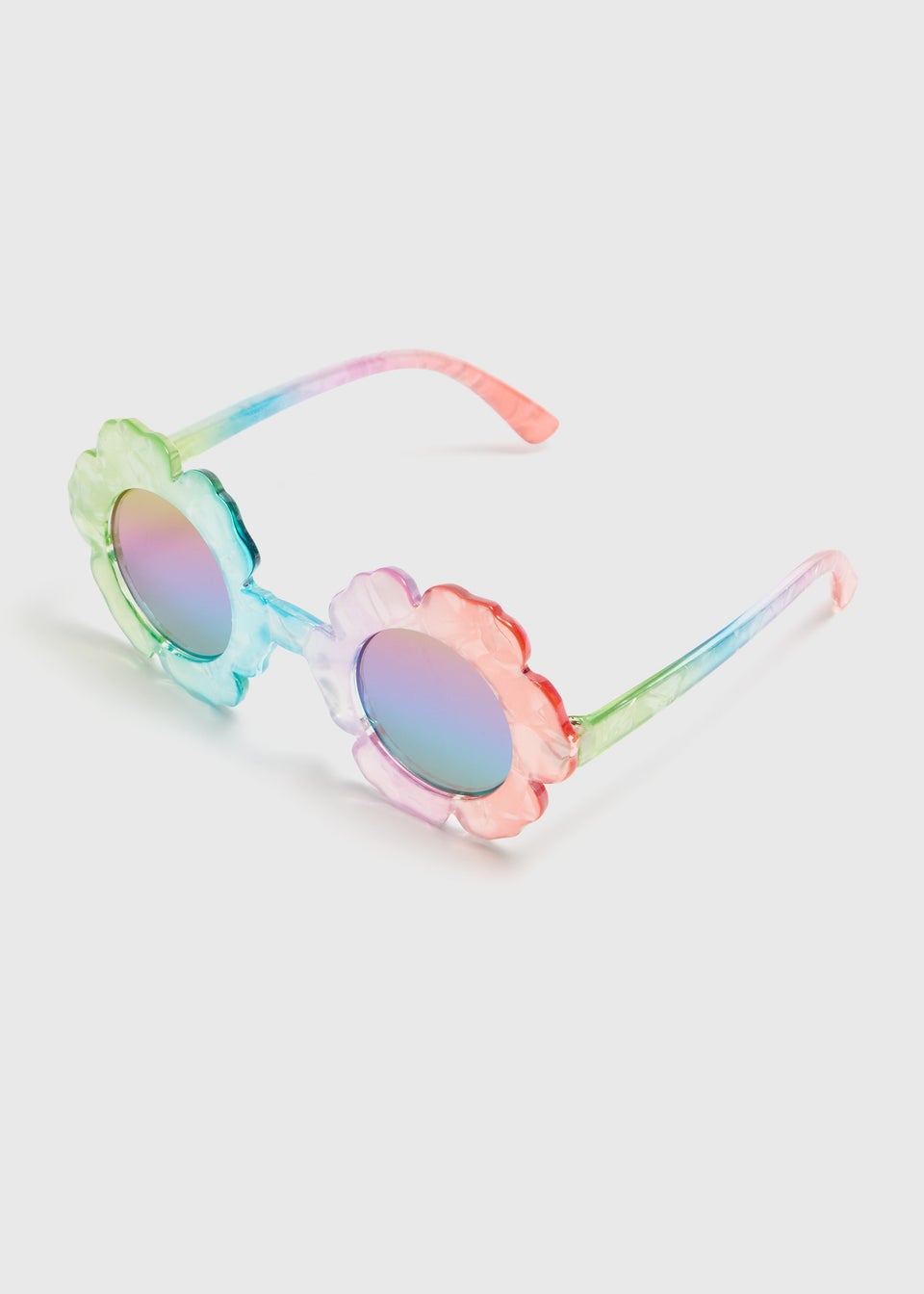 Girls Multicolour Flower Sunglasses
