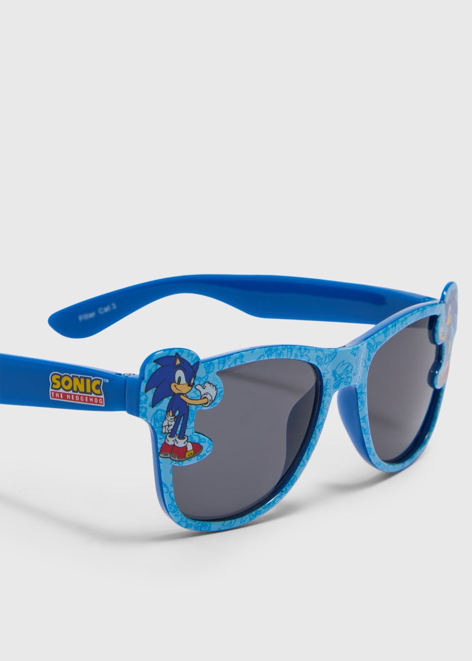 Sonic The Hedgehog Kids Blue Sunglasses