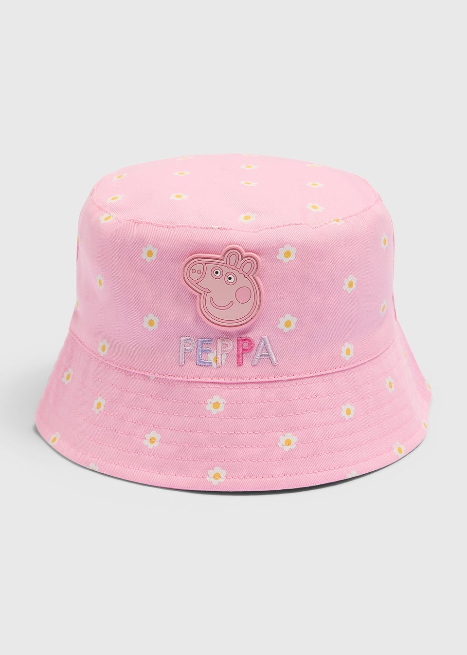 Peppa Pig Girls Pink Daisy Bucket Hat (3-6yrs)