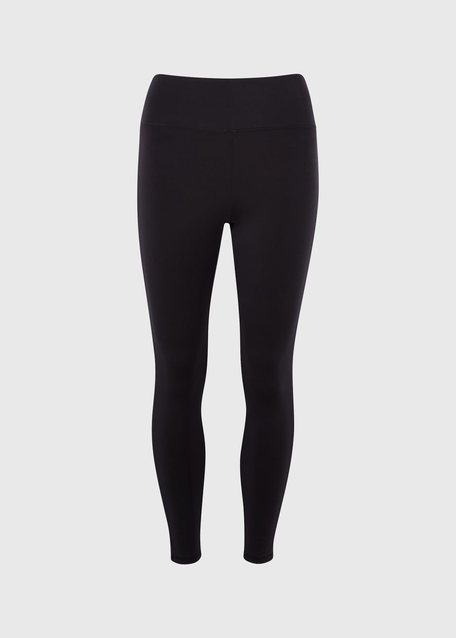 Souluxe Black Piped Gym Leggings