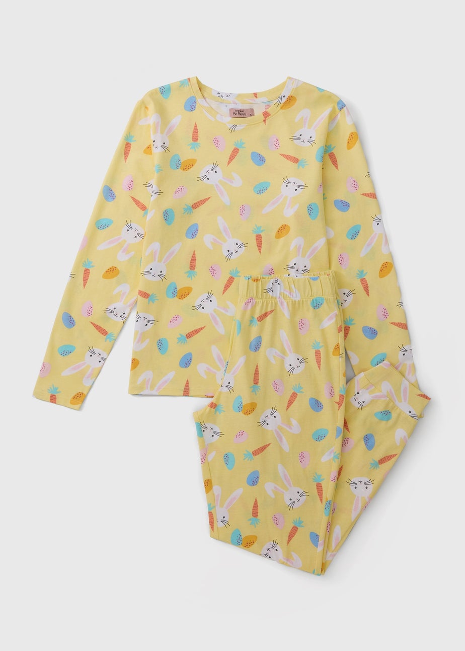 Yellow Easter Bunny Matching Family Pyjama Set