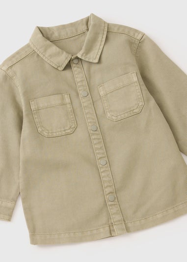 Boys Sage Woven Shacket (1-7yrs)
