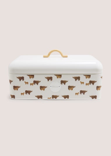 Highland Cow Bread Bin