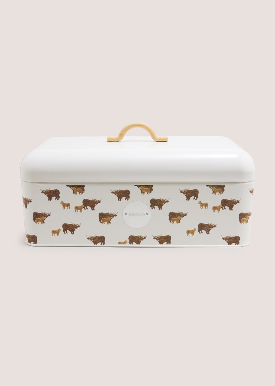 Highland Cow Bread Bin