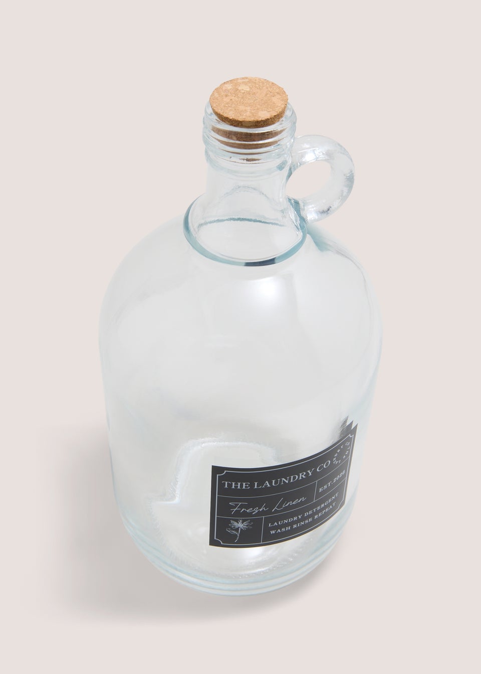 The Laundry Co Clear Bottle