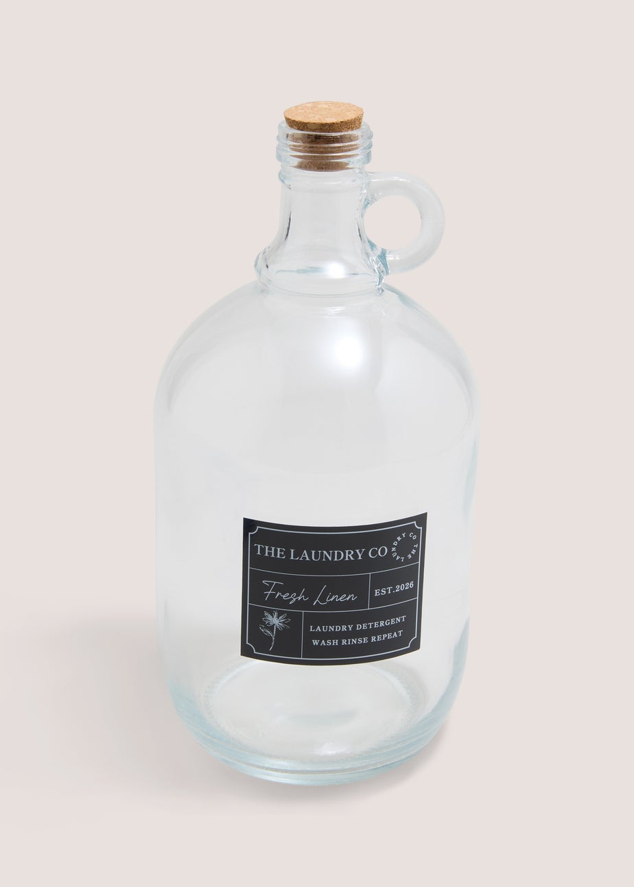The Laundry Co Clear Bottle