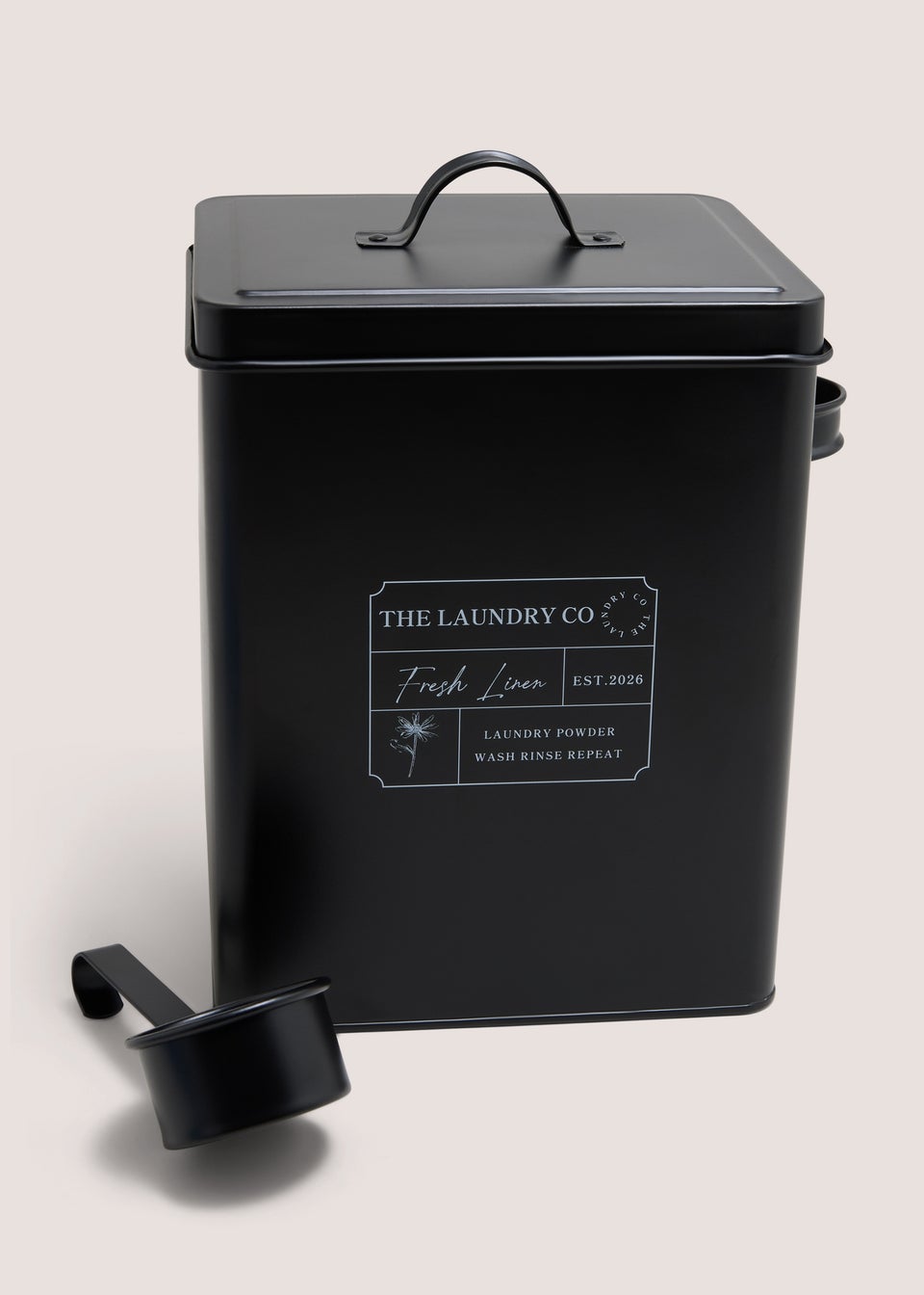 Black Laundry Co Tin