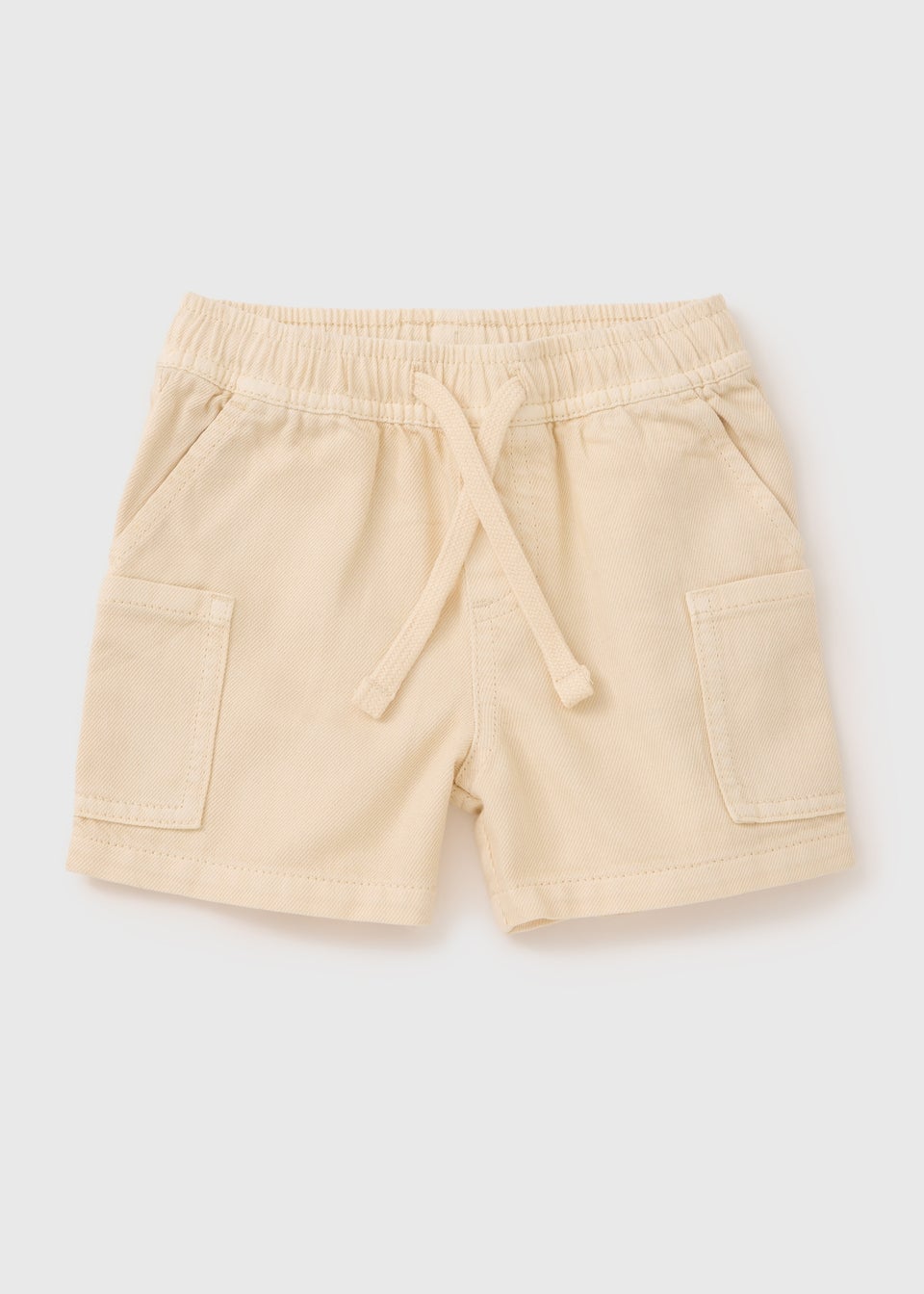 Boys Stone Dye Twill Shorts (1-7yrs)