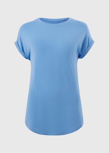 Blue Longline T-Shirt
