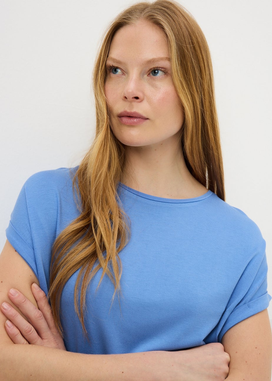 Blue Longline T-Shirt