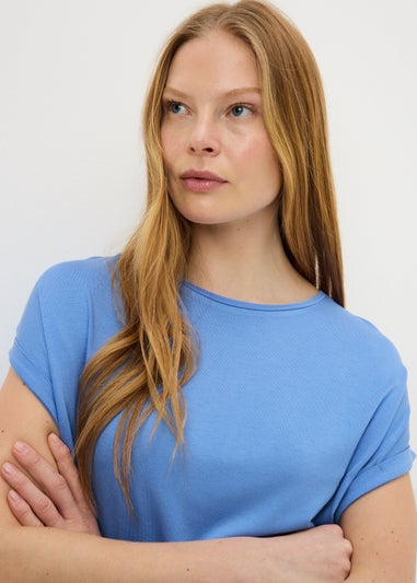 Blue Longline T-Shirt