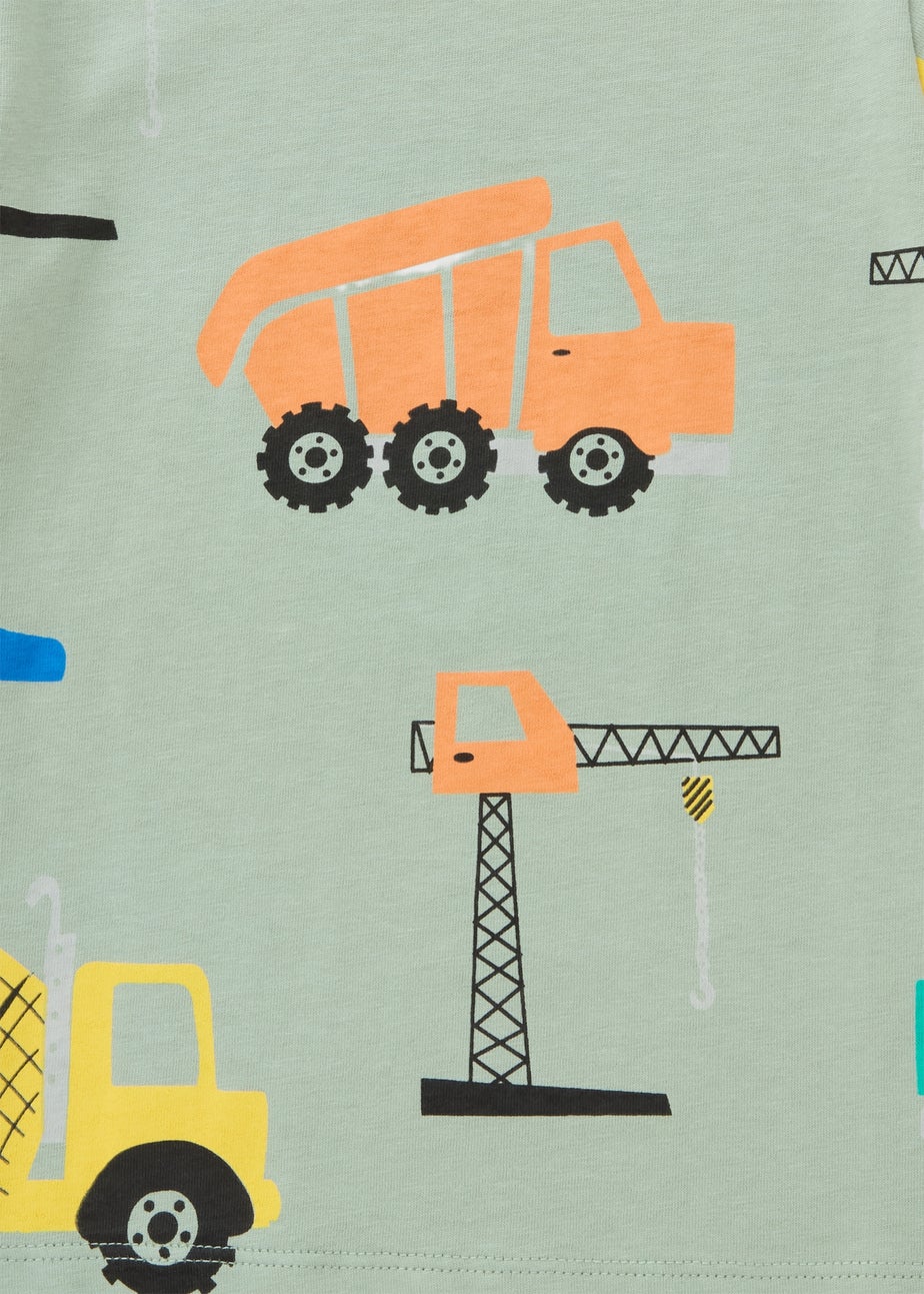 Boys Sage Vehicle T-Shirt (1-7yrs)