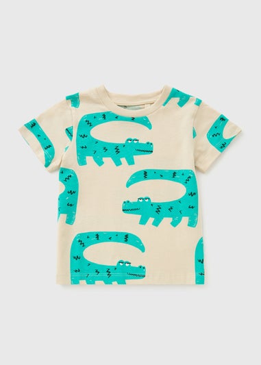 Boys Stone Croc T-Shirt (1-7yrs)