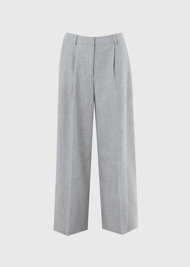 Et Vous Grey Marl PVL Wide Leg Co Ord Trousers