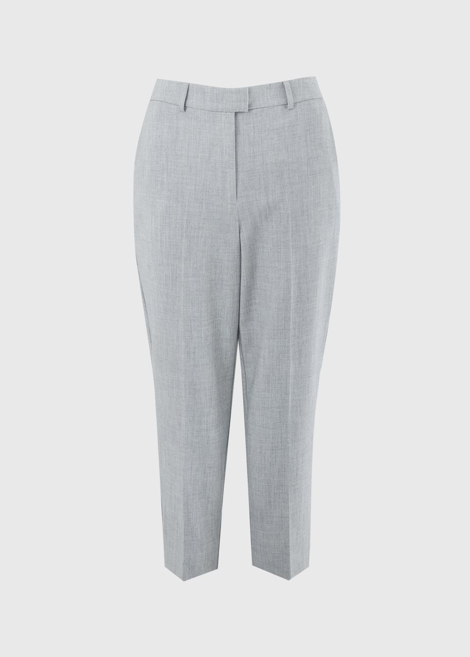 Et Vous Grey Marl PVL Tapered Co Ord Trousers