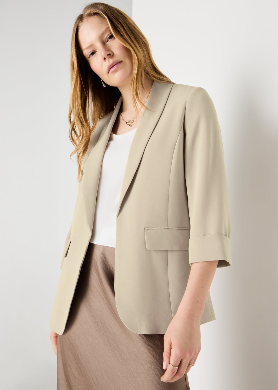 Et Vous Camel Turn Back Blazer