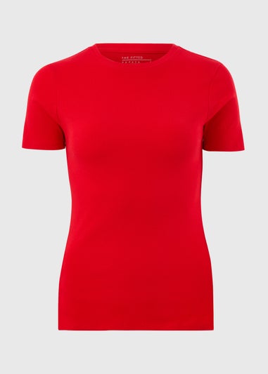 Red Fitted T-Shirt