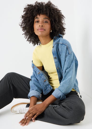 Yellow Fitted T-Shirt