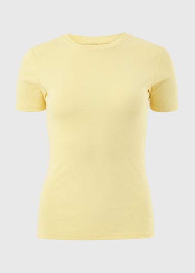 Yellow Fitted T-Shirt