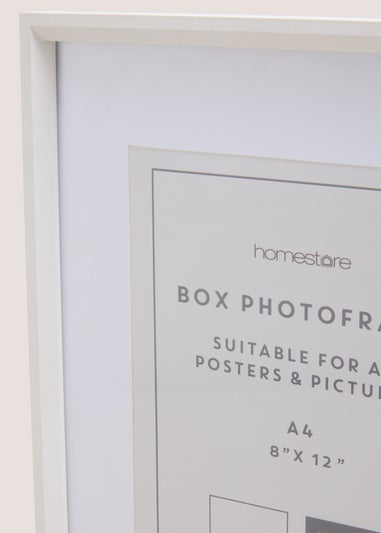 White Box Frame Photo Frame
