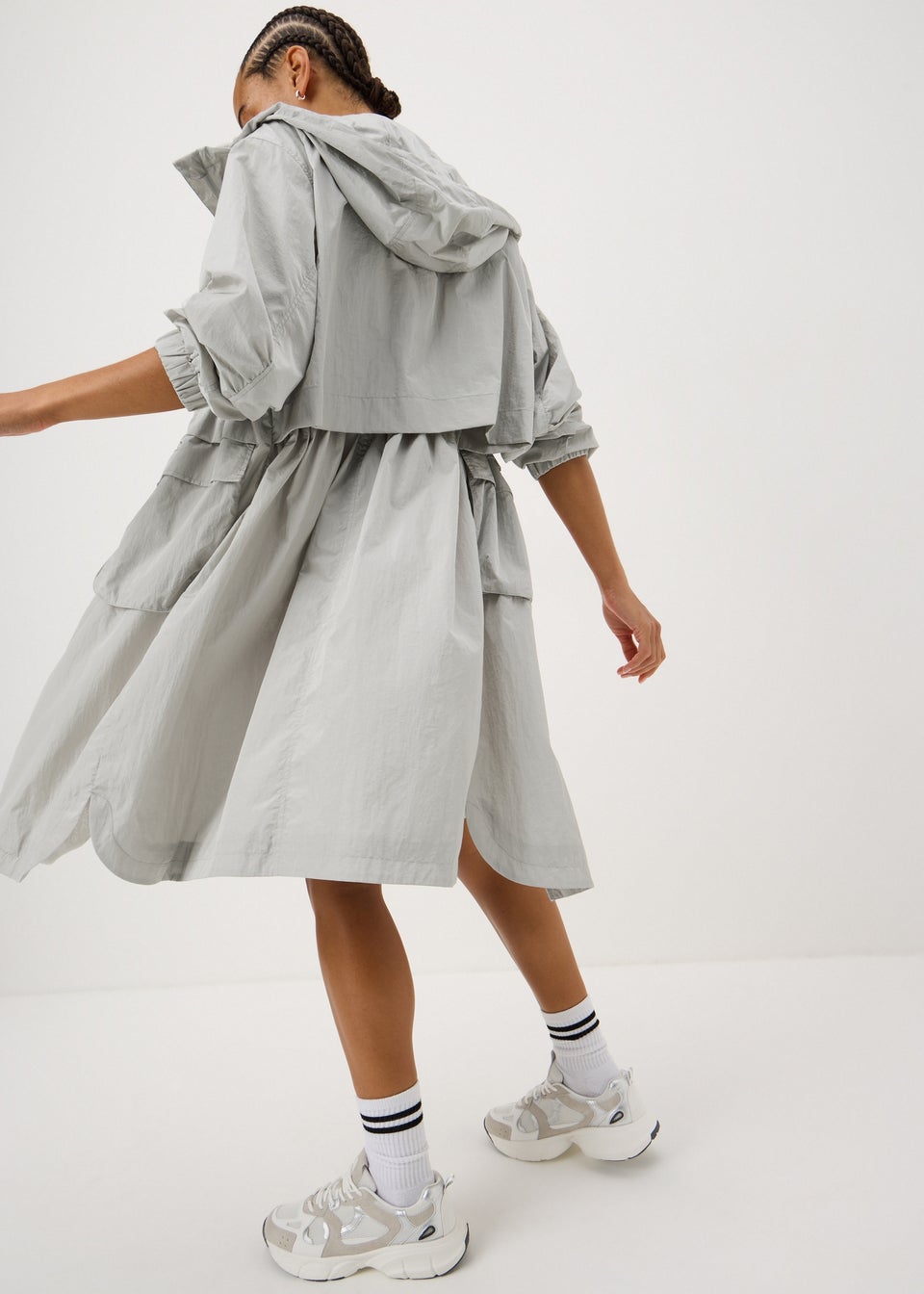 Souluxe Natural Longline Sports Parka