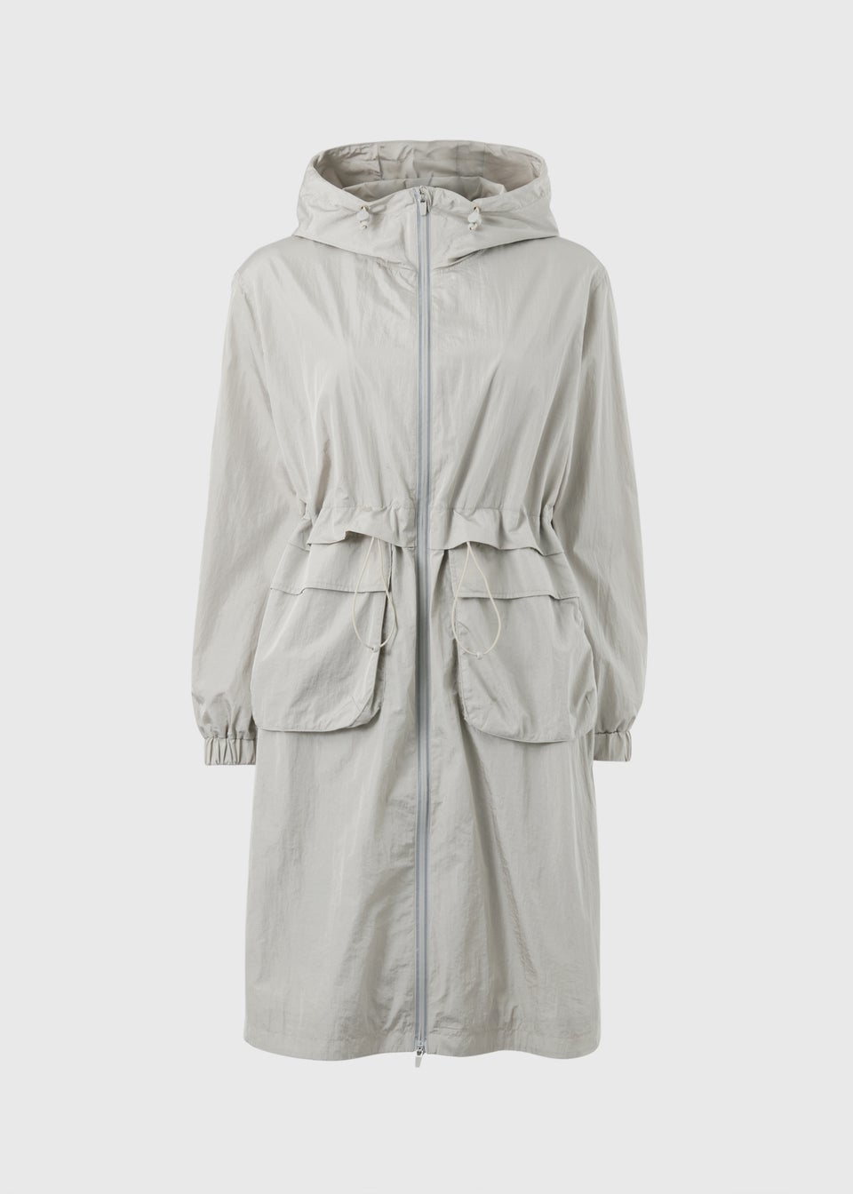 Souluxe Natural Longline Sports Parka