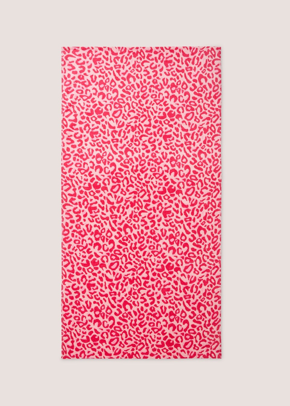 Kids Pink Leopard Beach Towel