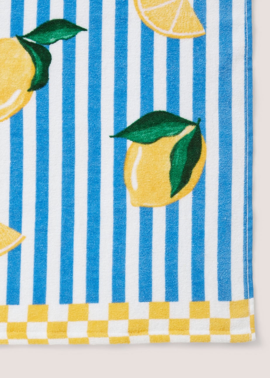 Lemon Beach Towel