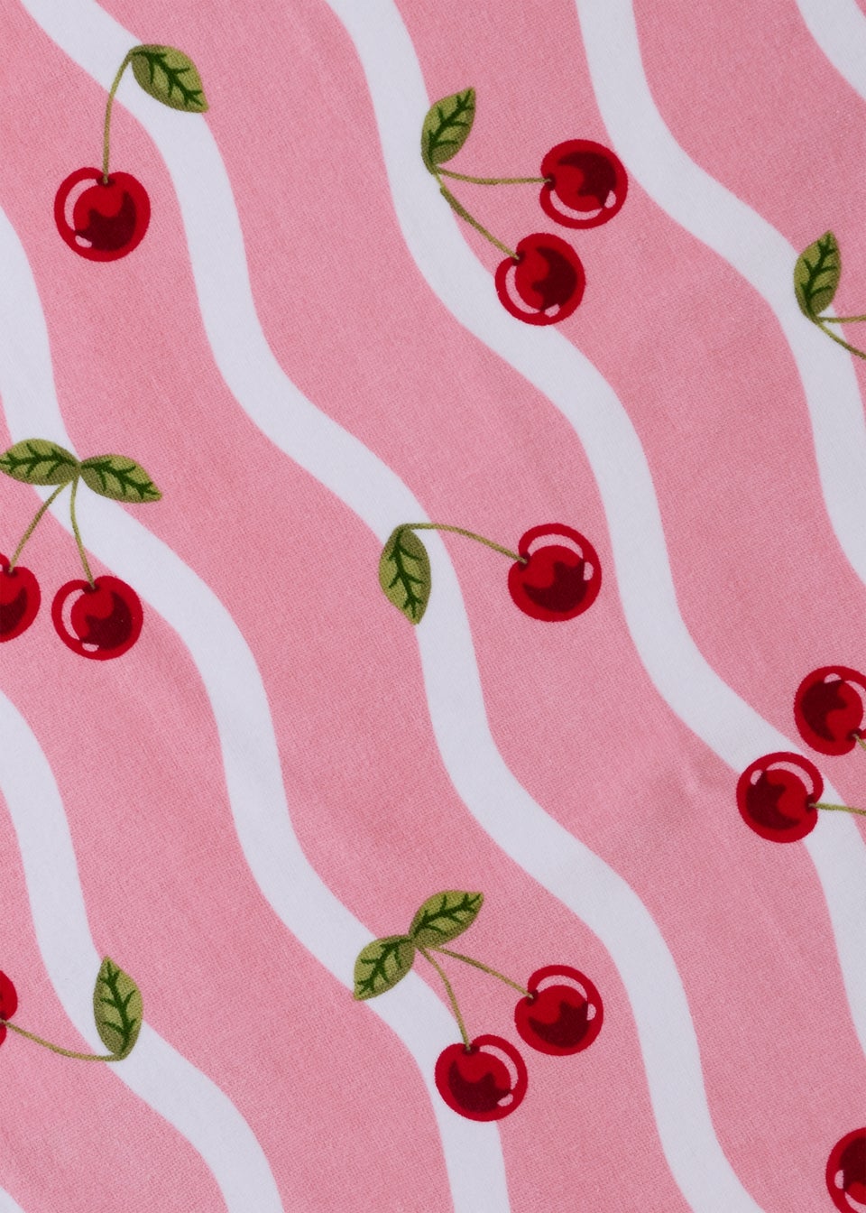 Pink Cherry Beach Towel